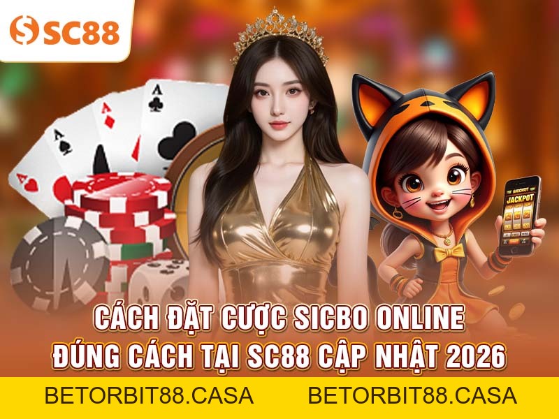 Cách đặt cược Sicbo Online đúng cách tại SC88 cập nhật 2026 - BETORBIT88