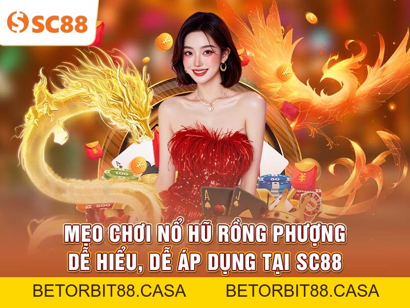 Mẹo chơi nổ hũ rồng phượng dễ hiểu, dễ áp dụng tại SC88 - BETORBIT88