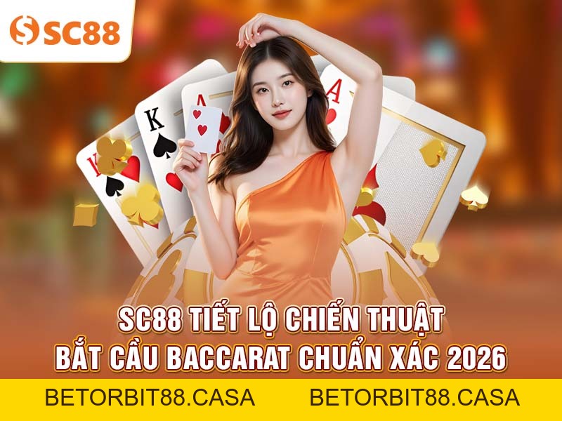 SC88 tiết lộ chiến thuật bắt cầu Baccarat chuẩn xác 2026 - BETORBIT88