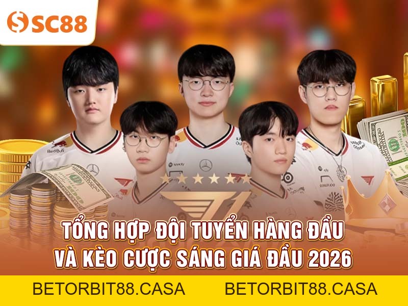 Liên Minh Huyền Thoại tại SC88 cập nhật kèo đấu mỗi ngày - BETORBIT88
