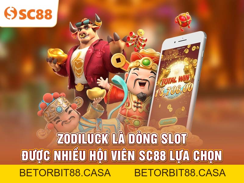Vận may chờ đón trong Slot Cung Hoàng Đạo ZodiLuck tại SC88 - BETORBIT88